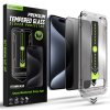 Techsuit - TitanGlass FullCover ochranné sklo pre iPhone 15 Pro - privátne