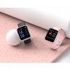 Smart hodinky s kovovým + silikonovým remienkom v balenie T80S