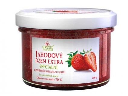 Grešík Džem Jahodový extra Špeciálny200 g