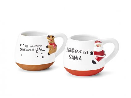 Porcelánový hrnček Santa 0,4 l