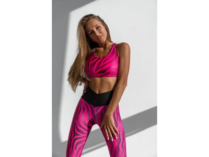Bona Corsage Coral Magenta Top