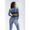 Bona Rashguard Mini Dakar Grey & Lime Top