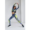 Bona Rashguard Mini Dakar Grey & Lime Top