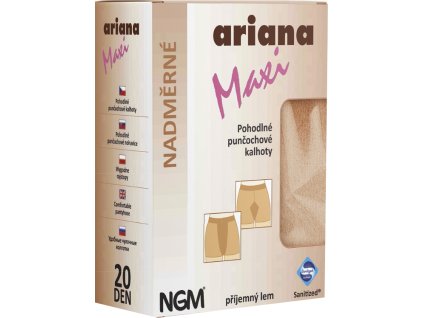 ARIANA MAXI punčochové kalhoty předozadní klín C