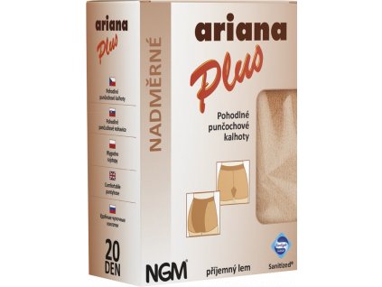 ARIANA PLUS punčochové kalhoty s velkým