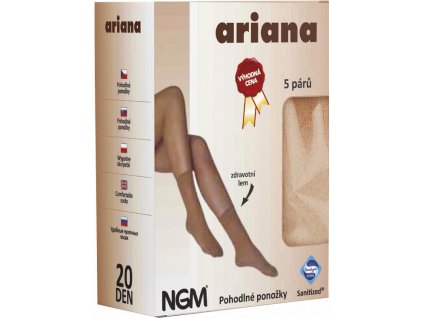 ARIANA jemné ponožky se zdravotním lemem