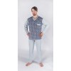 RON pánské pyžamo, výstřih V, bez náplet 2