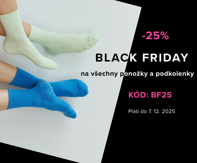 sleva 25% na ponožky (BLACK FRIDAY)