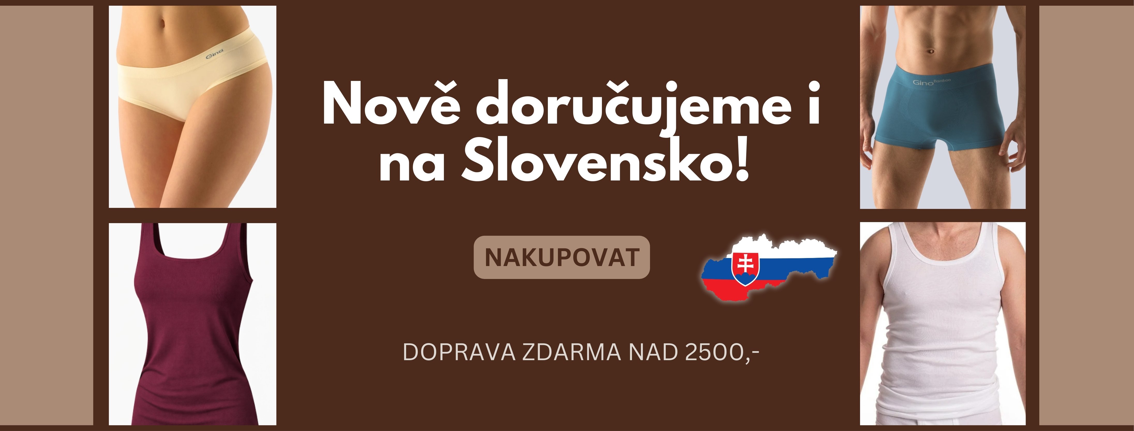 Nově doručujeme i na Slovensko