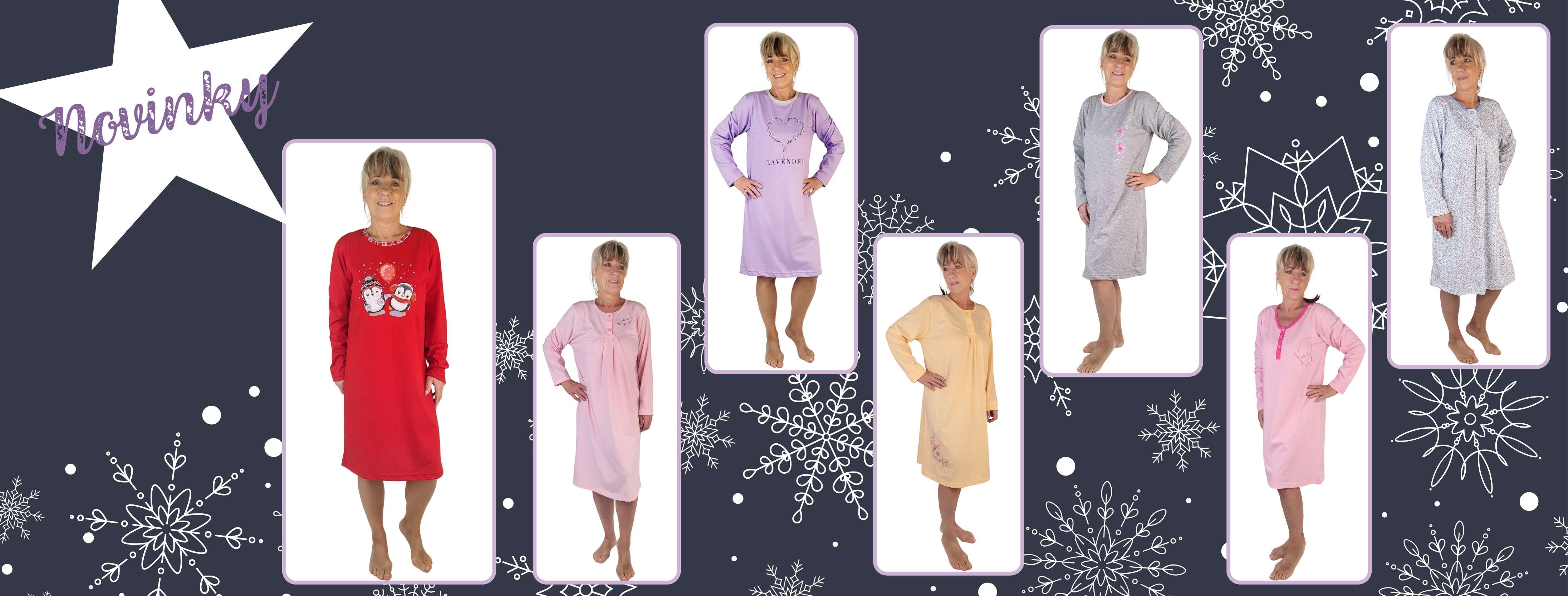 Nové noční košile