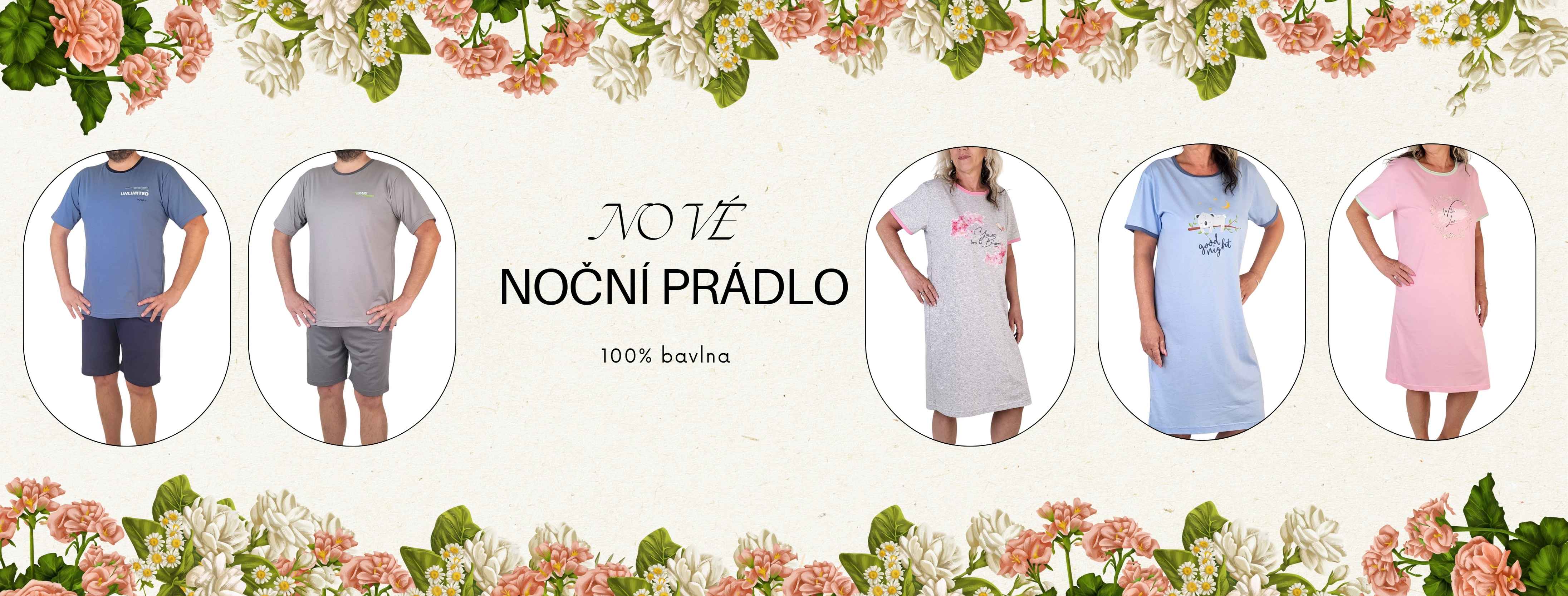 Nové noční prádlo