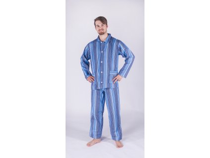 PLUTO pánské plátěné pyžamo NV
