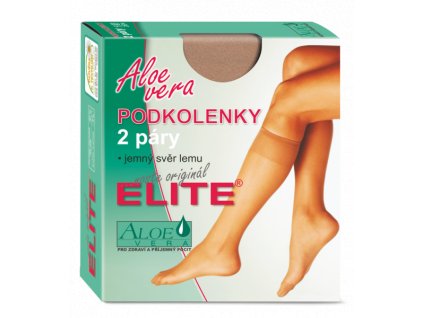 VERKA/2 jemné dámské podkolenky s Aloe V