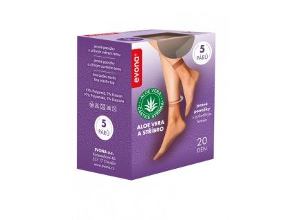 SILVERA jemné dámské ponožky