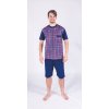 IKAR pánské pyžamo, výstřih U