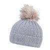 POM zimní čepice s bambulí 1