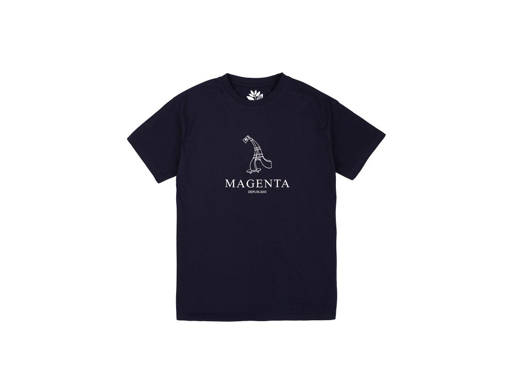 Magenta tričko Depuis 2010 tee - Navy