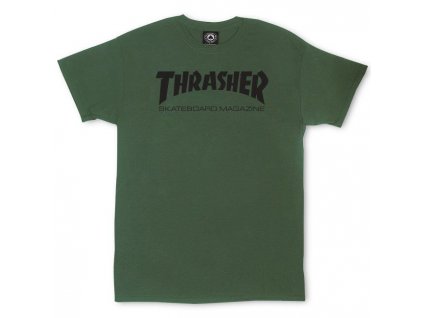 Thrasher tričko Skate MAG army