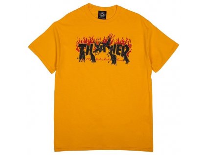 Thrasher tričko Crows - Gold