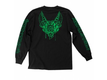 CREATURE tričko Dweller L/S Regular T - Shirt Mens Creature - BLACK