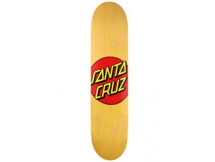 Santa Cruz doska Classic Dot 7.75 Yellow