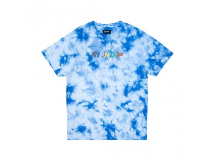 RIPNDIP tričko Prisma Embroidered Tee - Blue Lightning Wash