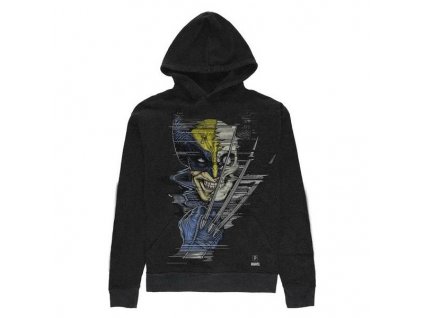 Primitive mikina Wolverine Oversized hood - Black