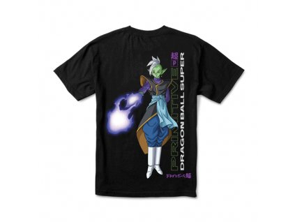Primitive DBZ tričko Zamasu tee - Black