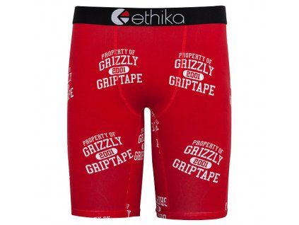 Ethika Grizzly Throwback-red