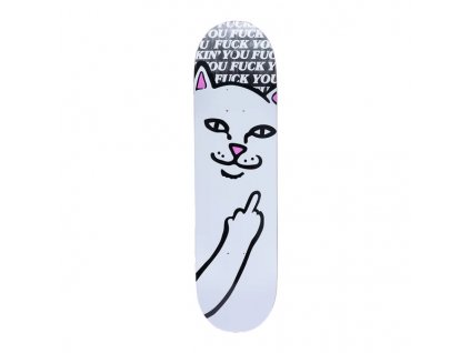 RIPNDIP doska 8.25 Lord Nermal Fucking Fuck Deck - Black and White
