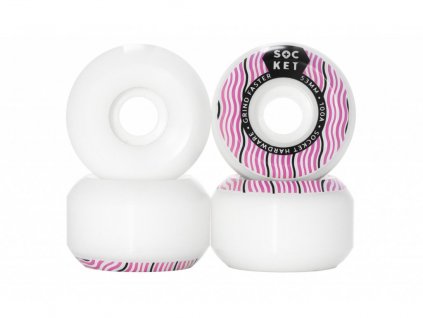 Socket kolieska Ripple CF 100A 53 mm S3 - Pink