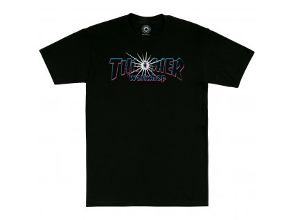Thrasher tričko Thrasher x AWS Nova - Black