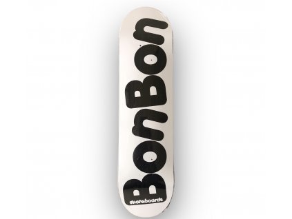 BonBon doska 8.0 Team logo - WHITE