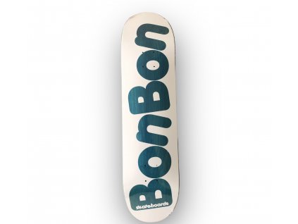 BonBon doska 8.125 Team logo - WHITE