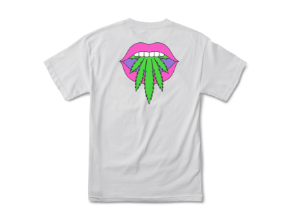 Primitive tričko TASTE BUDS TEE- WHITE