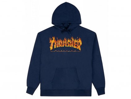 Thrasher mikina Inferno - Navy