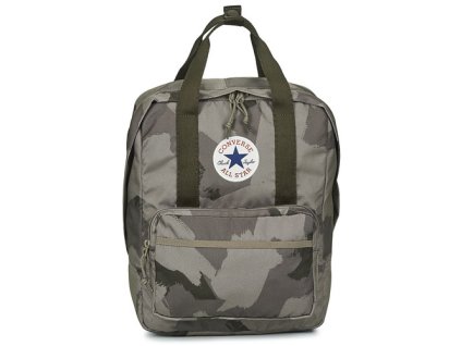 Converse batoh Small Square Backpack - Camo AOP
