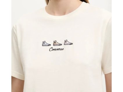 Converse tričko dámske Chuck Taylor Graphic Tee - Off White