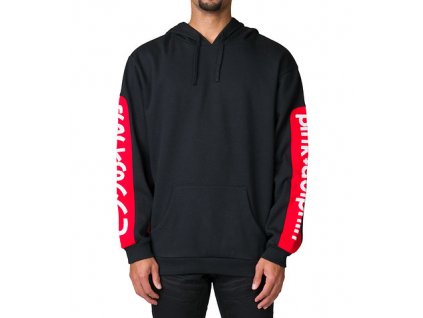 Pink Dolphin mikina PROMO BLOCK HOODIE BLACK