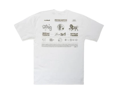 LRG tričko Aligned Tee - White