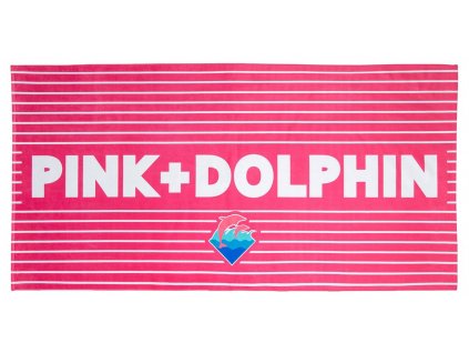 Pink Dolphin osuška SUMMER BEACH TOWEL - PINK