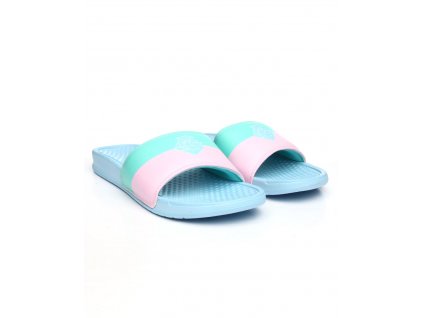 PINK DOLPHIN papuče SPLIT WAVES SLIDES- US 11- multi