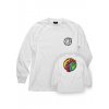 OJ's tričko Trippy Juice L/S Regular T - Shirt Mens OJ - WHITE