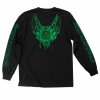 CREATURE tričko Dweller L/S Regular T - Shirt Mens Creature - BLACK