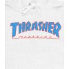 Thrasher mikina Outlined hood - Ash Grey