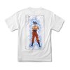 Primitive DBZ tričko Goku Ultra Instinct Tee - white