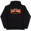 Thrasher mikina Truck 1 Hood - Black