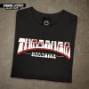 Thrasher tričko FIRME LOGO S/S . Black