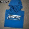 Thrasher mikina FUTURE LOGO HOOD - Blue