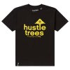 LRG tričko HUSTLE TREES TEE - Black / Yellow